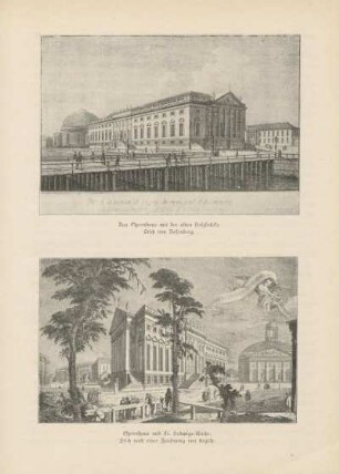 Opernhaus und St. Hedwigs-Kirche