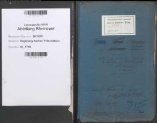 von Dalwigk-Lichtenfeld, Adolf Maximilian Freiherr, geb. 03.07.1860, Reg. Präs. Bd. 1