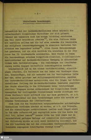 Einleitende Bemerkungen