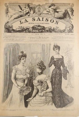 Sammlung: La Saison, Journal illustré des dames (1901)