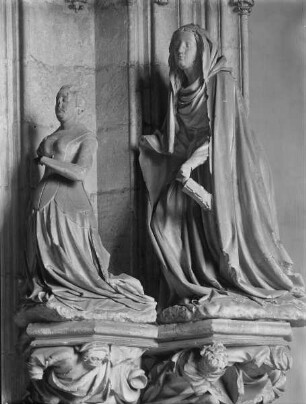 Margarete von Flandern und die heilige Katharina