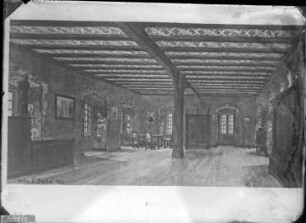 Buchen, Steinernes Haus, Umbauentwurf Bezirksmuseum