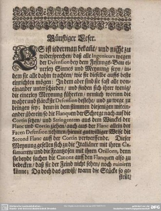 Günstiger Leser.