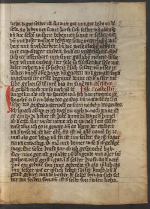 Predigt über Lc 10,38 (unvollst.)