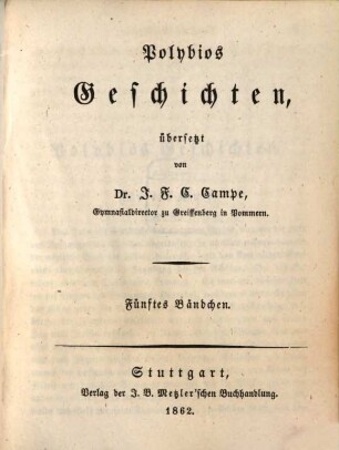 Polybios Geschichten, 5