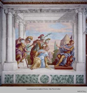 Mythologische und historische Szenen