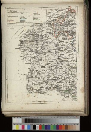 Das Koenigreich Baiern : in 2 Blättern. Oestliches Blatt. Westliches Blatt