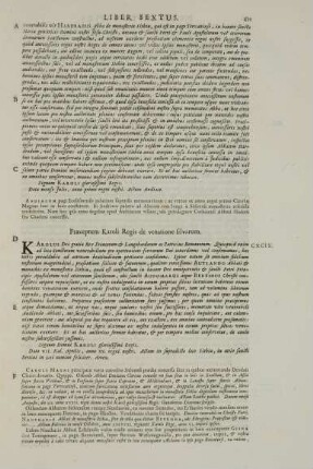 CXCIX. Praeceptum Karoli Regis de venatione silvarum.
