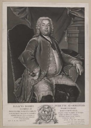 Bildnis des Isaacvs Daniel Bvirette ab Oehlefeld