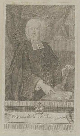 Bildnis des Siegmund Jakob Baumgarten