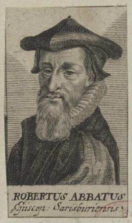 Bildnis des Robertus Abbatus