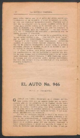 El auto no. 946