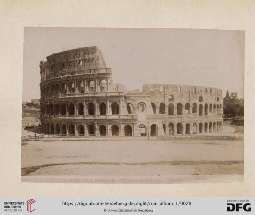 966 Colosseo o Anfiteatro Flavio - Roma