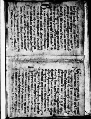 Pergamentmakulatur (Psalter, lat., 12. Jh.)