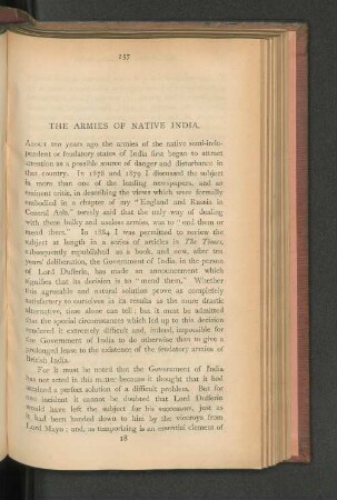 The Armies of Native India.
