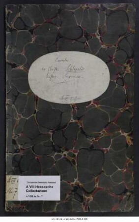 Exzerpte aus Christian Schlegel: Historia Saxoniae [Geschichte Sachsens], Abschrift eines Manuskripts aus der Bibliothek in Weimar