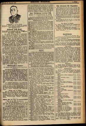 Zweite Ausgabe vom Dienstag, den 29. November 1927.