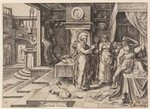 Der heilige Petrus heilt Aeneas bei Lydda