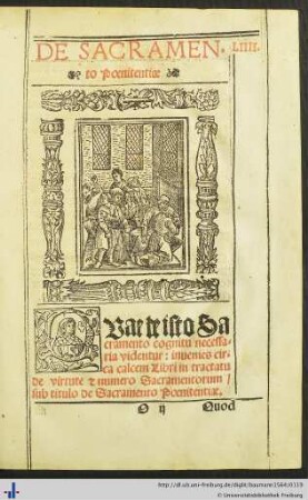 De Sacramento Poenitentiae