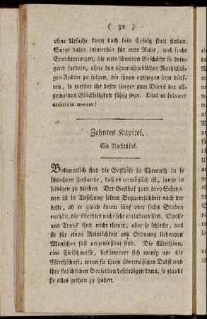 Zehntes Kapitel. Ein Nachtstück.