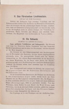 II. Das Fürstentum Liechtenstein