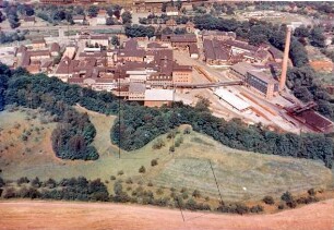 Papierfabrik in Freital-Hainsberg : Blickrichtung Nordwesten