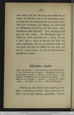 Achtzehntes Kapitel