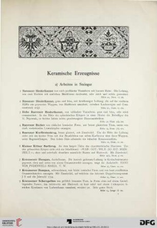Sammlung Carl Adelmann, Würzburg (Nr. 1-281)