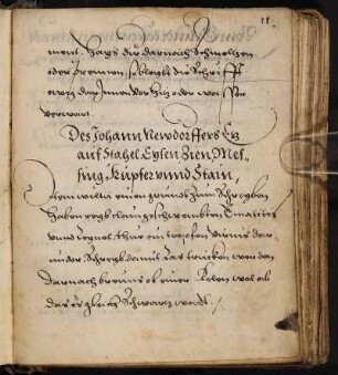 Des Johann Newdorffers Etz auf Stahel, Eysen, Zien, Messing, Kupfer vnnd Stain