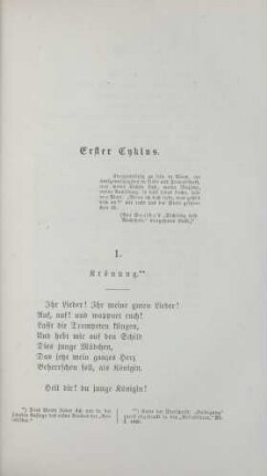 Erster Cyklus