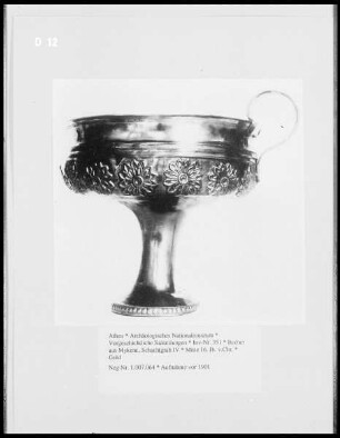 Becher aus Mykene, Schachtgrab IV