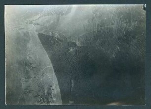 Foto der Stellungen östlich von Sondernach (Luftbild)