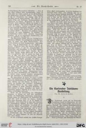 7: Die Karlsruher Jubiläums-Ausstellung