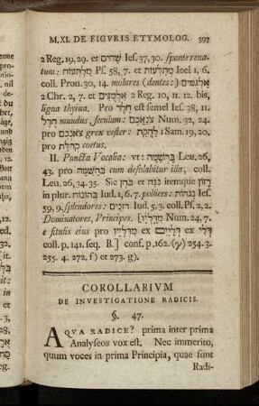 Corollarium de investigatione radicis.
