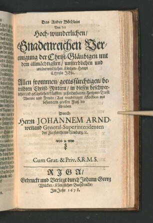 Das Ander Büchlein