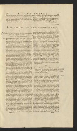 Instrumenta Ecclesiae Ruraemundensis