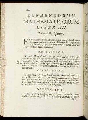 Liber XII. De circulis sphaerae.