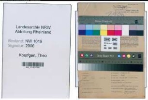Entnazifizierung Theo Koerfgen , geb. 00.00.0000 (Justizangestellter)