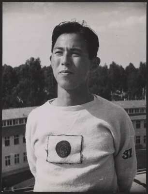 Athlet aus dem Japanischen Kaiserreich bei den Olympischen Spielen 1936 in Berlin
