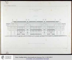 Pl. 8 - Pl. 10 Écoles, Salle de Lecture, Infirmerie