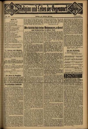 Dritte Ausgabe vom Sonntag, den 05. November 1933.