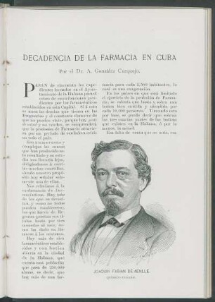 Decadencia de la farmacia en Cuba.