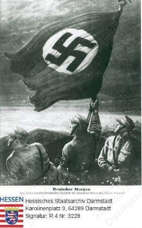 Hessen (Volksstaat), 1930 / Propaganda der NSDAP