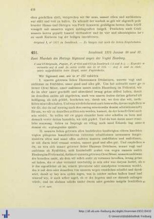 Urkunden 451-490