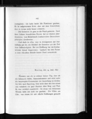 Montag, den 14. Juni 1897