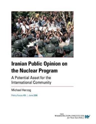 Iranian public opinion on the nuclear program : a potential asset for the international community
