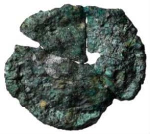 Fundmünze, Hohlpfennig?, 1300 - 1600