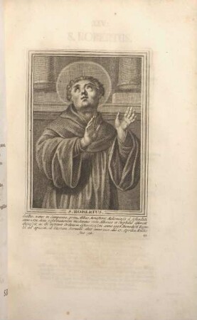 XXV. S. Robertus.