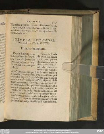 Exempla Secundae Formae Divisionum.