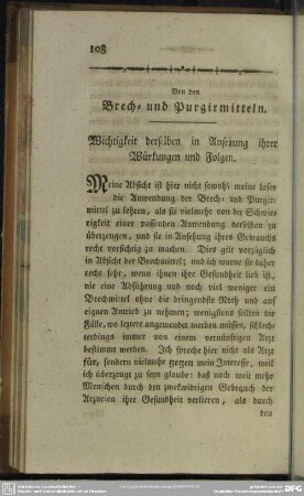 Von den Brech- und Purgirmitteln